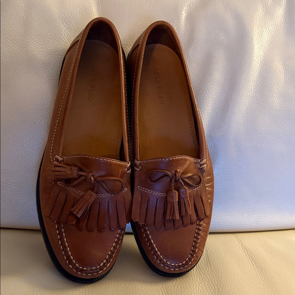 Cole Haan Brown Leather Loafers